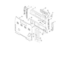 Whirlpool RF196LXMT0 control panel parts diagram