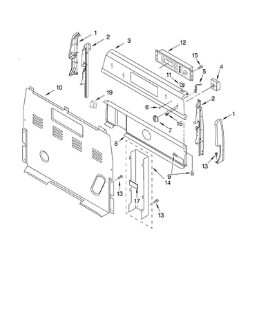 Control panel parts