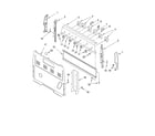 Whirlpool RF3020XKQ1 control panel parts diagram