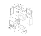 Whirlpool RF3020XKT1 chassis parts diagram