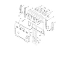 Whirlpool RF302BXKW2 control panel parts diagram