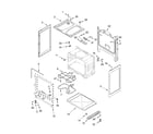 Whirlpool RF302BXKV2 chassis parts diagram