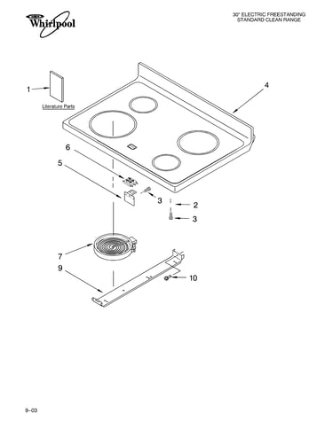 Cooktop parts