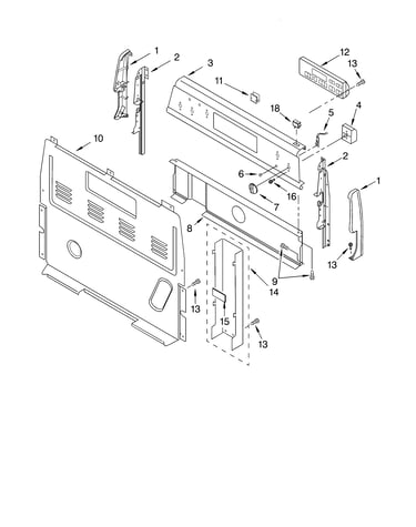 Control panel parts