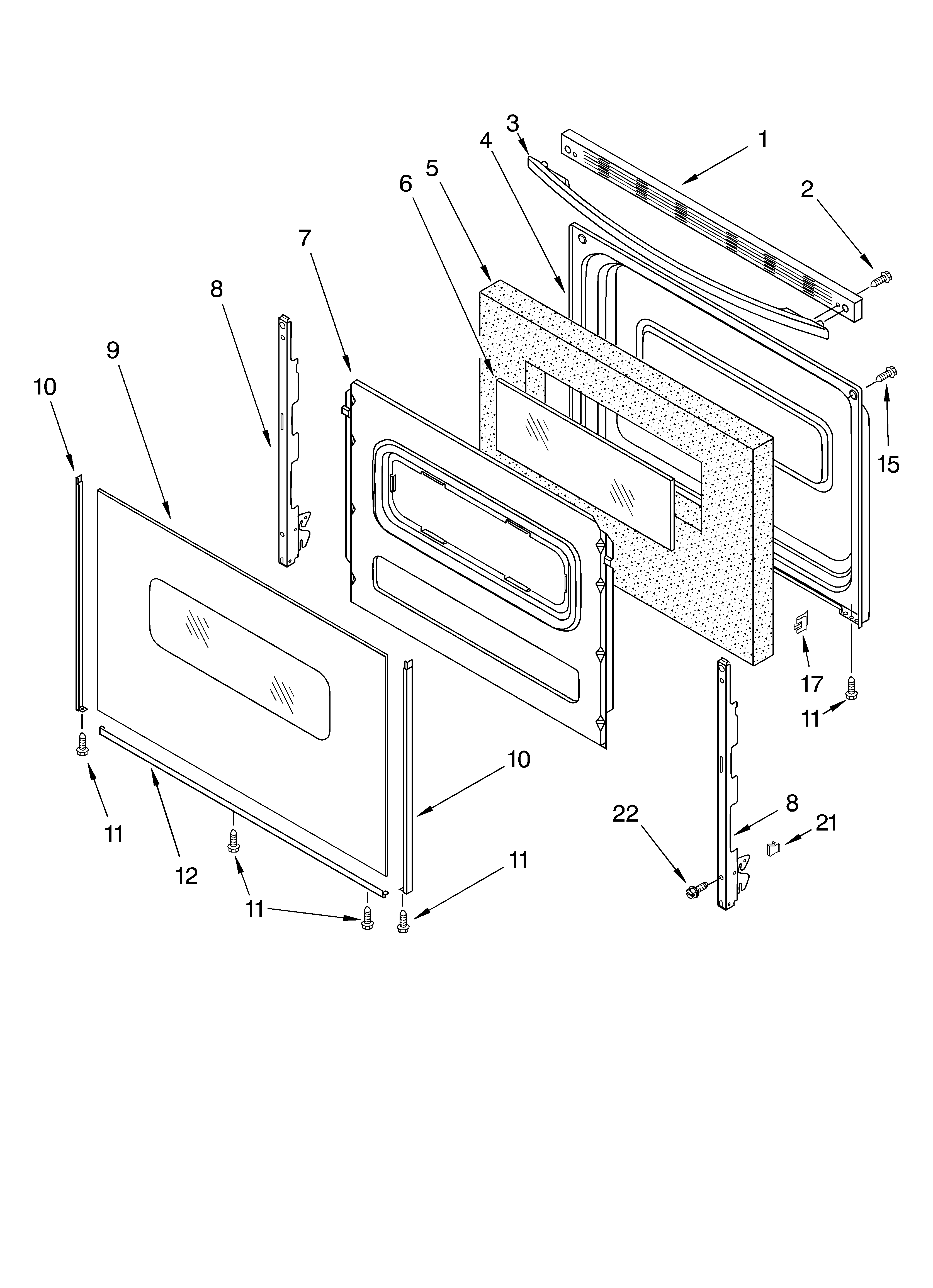 DOOR PARTS, MISCELLANEOUS PARTS