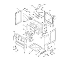 Whirlpool RF341BXKW2 chassis parts diagram
