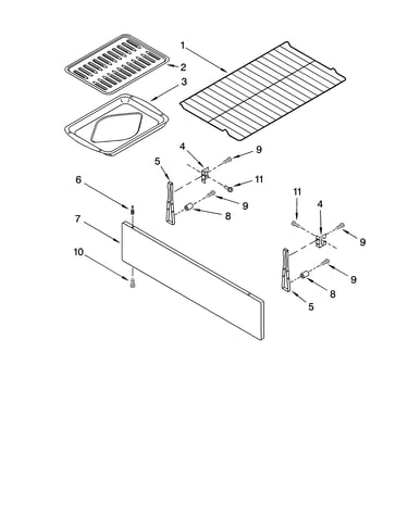 Toe panel & broiler parts