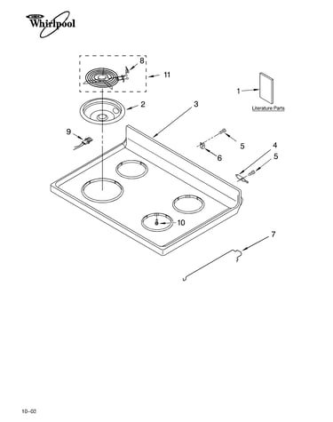 Cooktop parts
