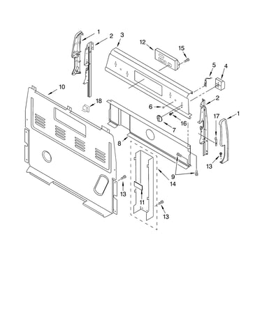 Control panel parts