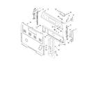 Whirlpool RF365PXMT0 control panel parts diagram