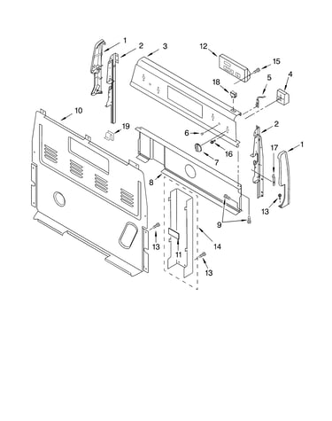 Control panel parts