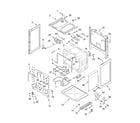 Whirlpool RF367LXMQ0 chassis parts diagram