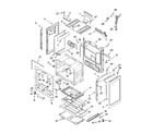 Whirlpool SF196LEMQ0 chassis parts diagram