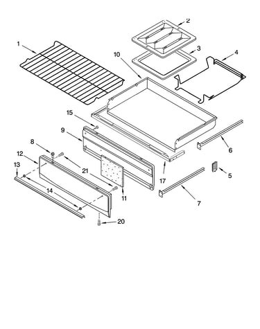 Oven & broiler parts