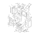 Whirlpool SF369LEMT0 chassis parts diagram