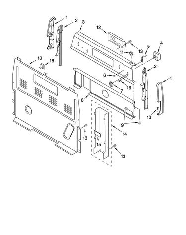 Control panel parts