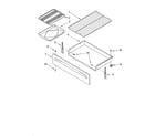 Estate TES355MT0 drawer & broiler parts, miscellaneous parts diagram