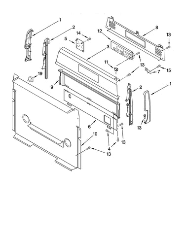 Control panel parts