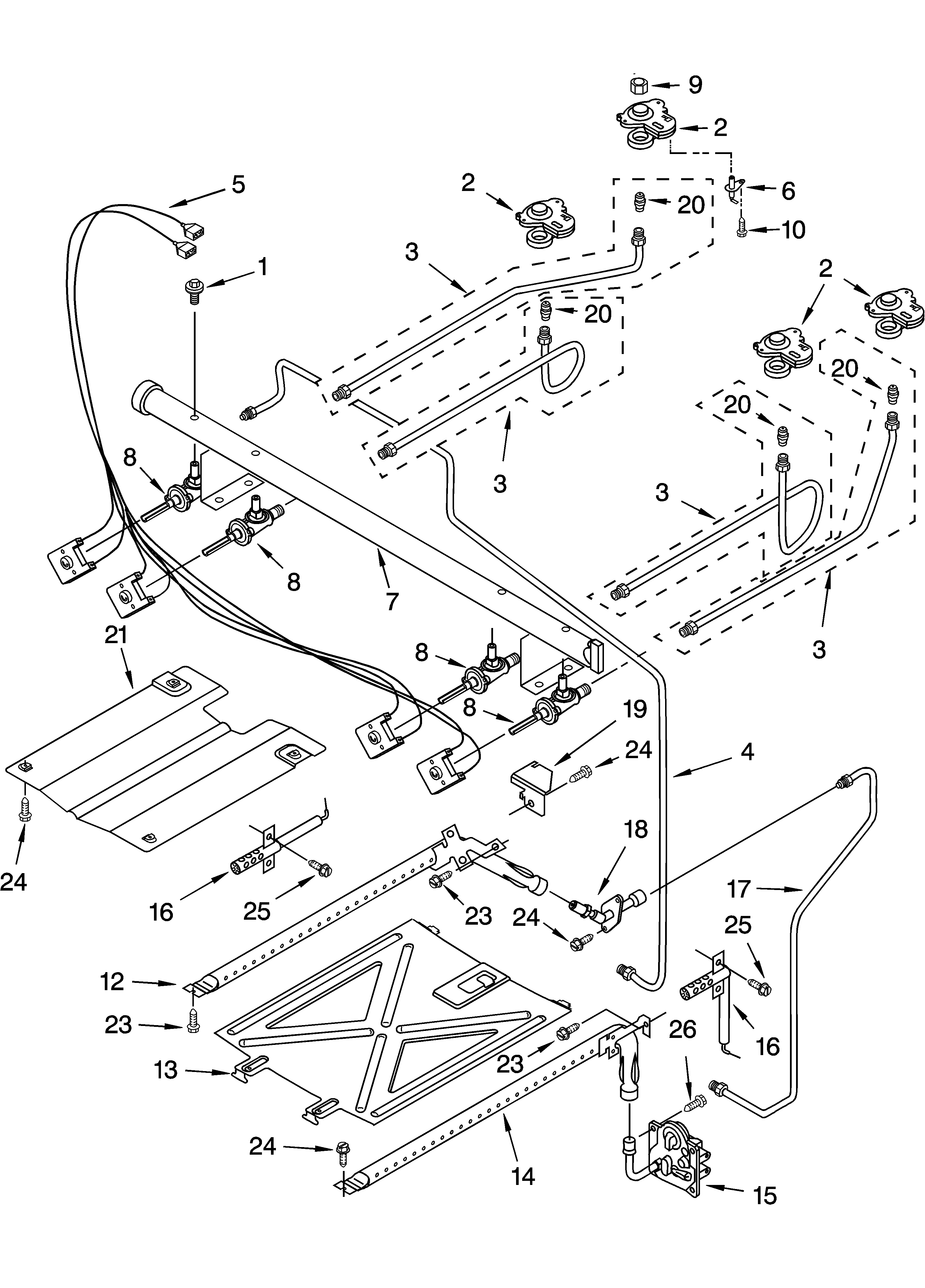 MANIFOLD PARTS