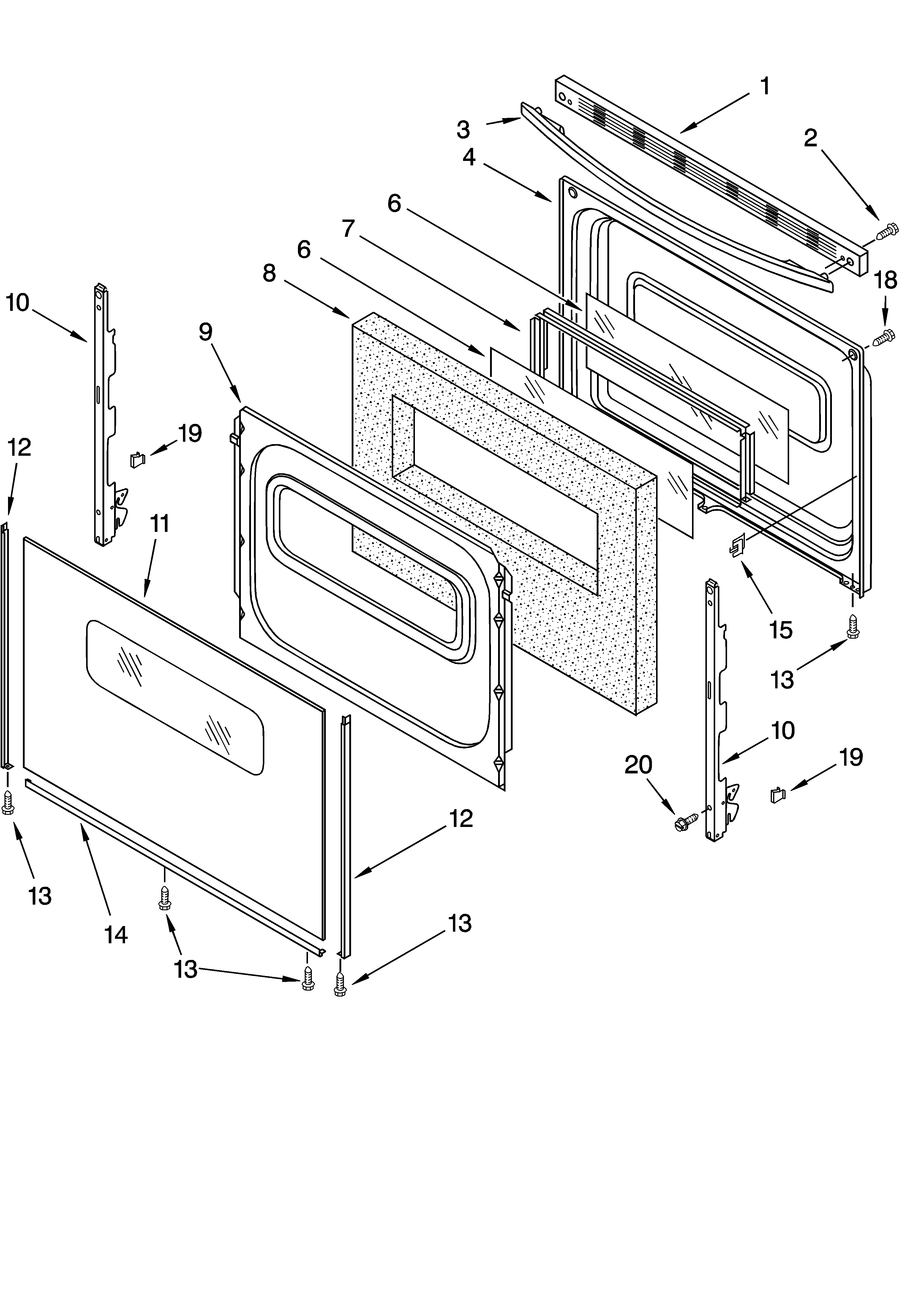 DOOR PARTS, MISCELLANEOUS PARTS