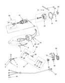Motor and control parts