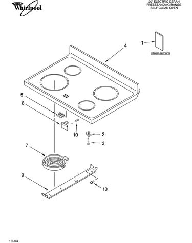 Cooktop parts