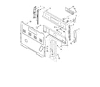 Whirlpool RF380LXMT0 control panel parts diagram