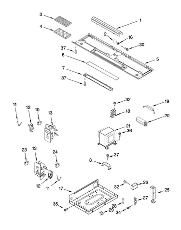 Interior and ventilation parts