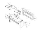 Cabinet and installation parts