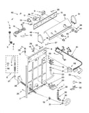 Controls and rear panel parts
