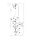Crosley BYCWD6274W3 brake and drive tube parts diagram