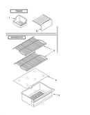Shelf parts, literature and optional parts