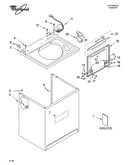 Top and cabinet parts