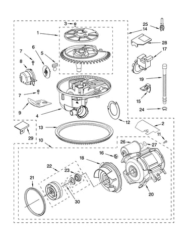 Pump and motor parts