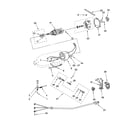 KitchenAid K5SS motor and control parts diagram