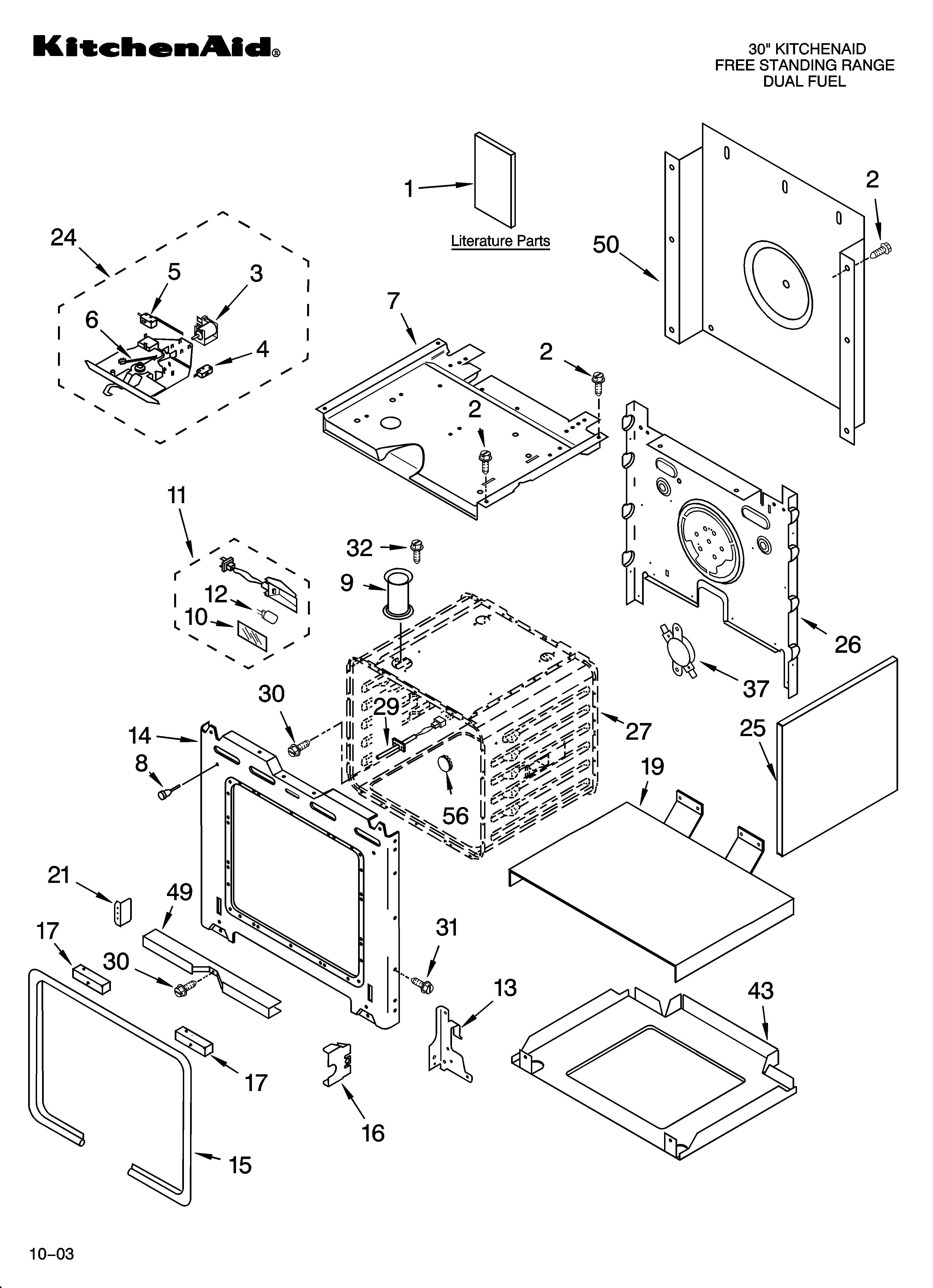 Oven parts