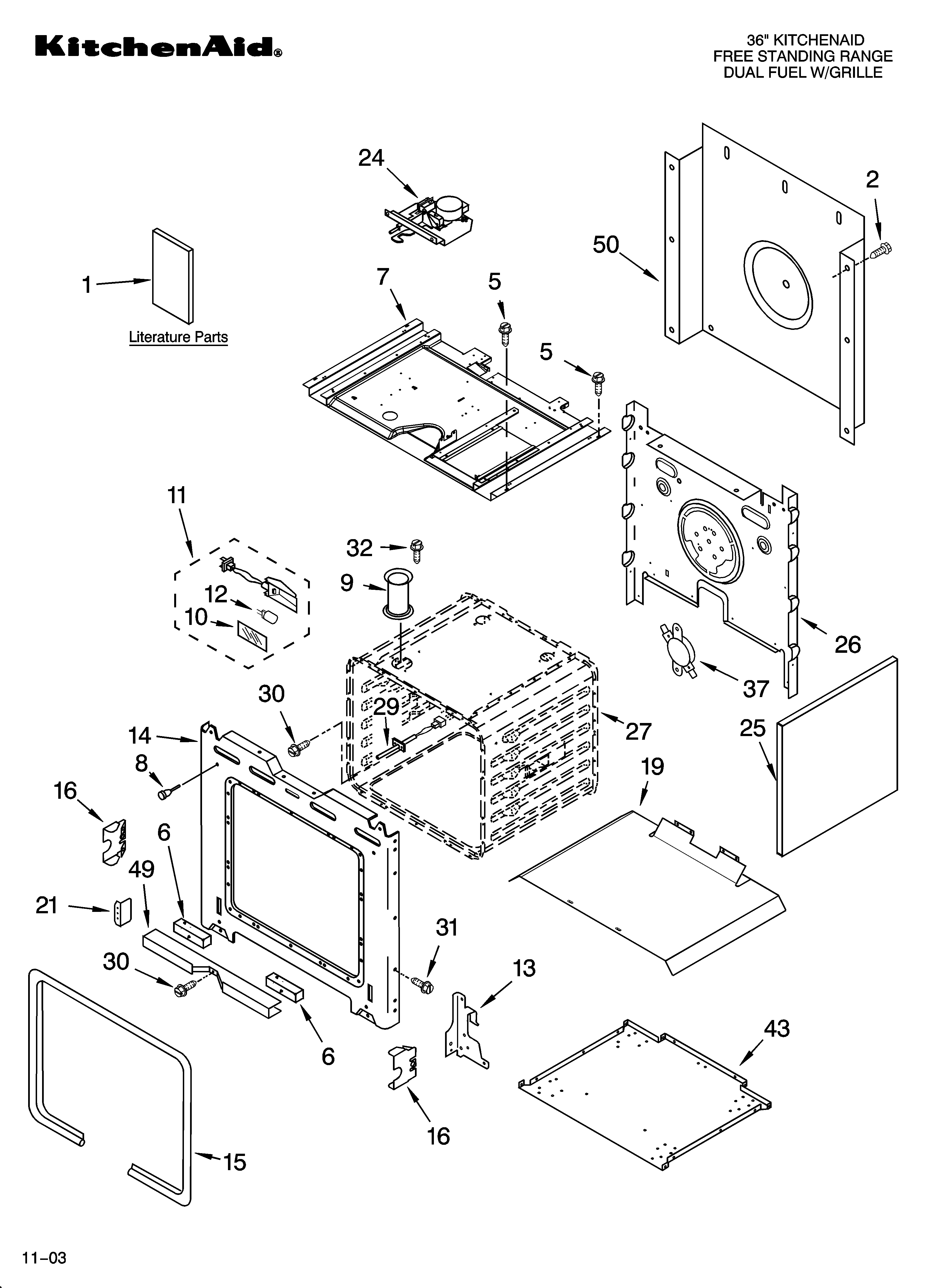 Oven parts