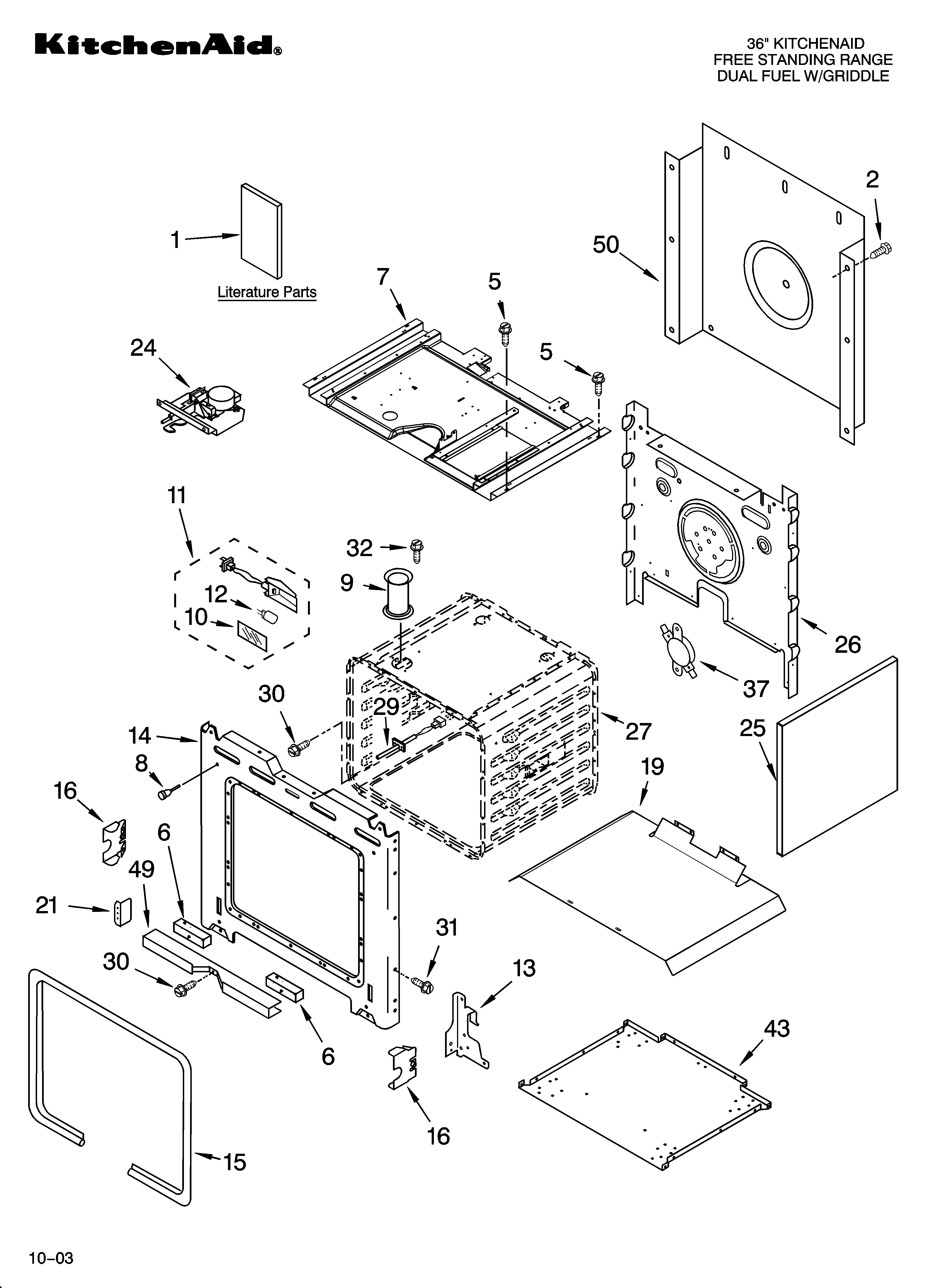 OVEN PARTS