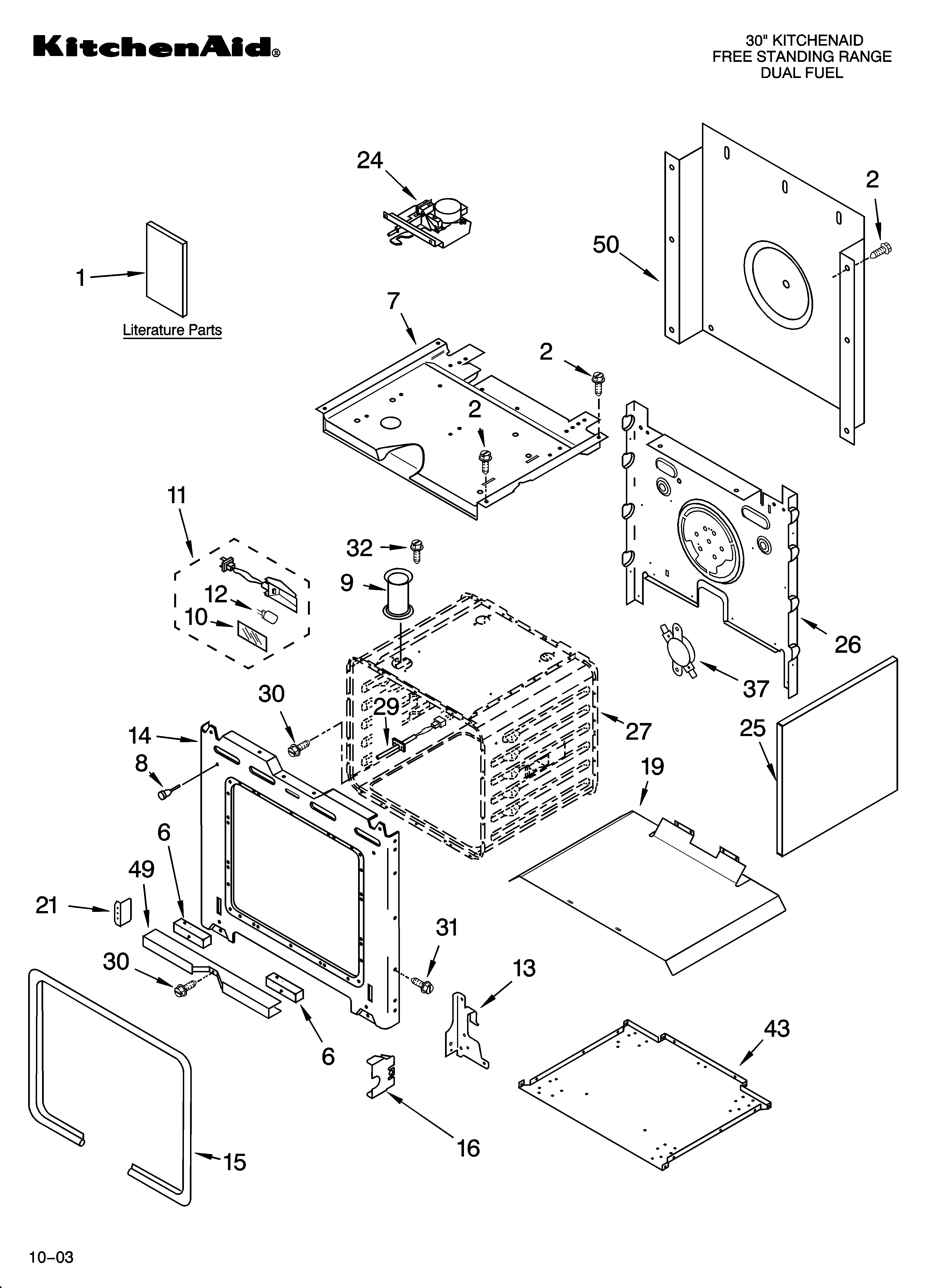 OVEN PARTS