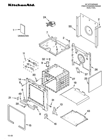 Oven parts