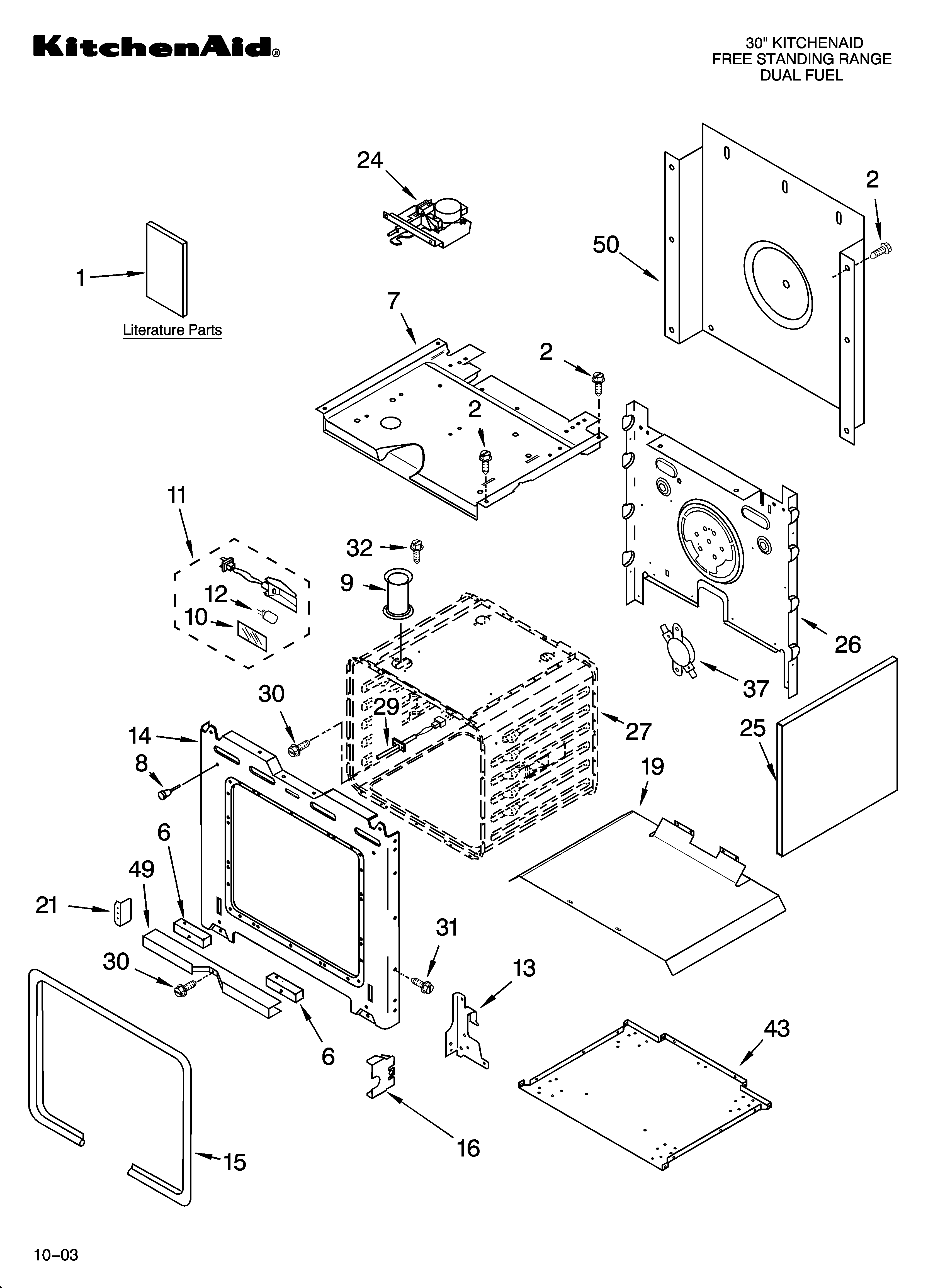Oven parts