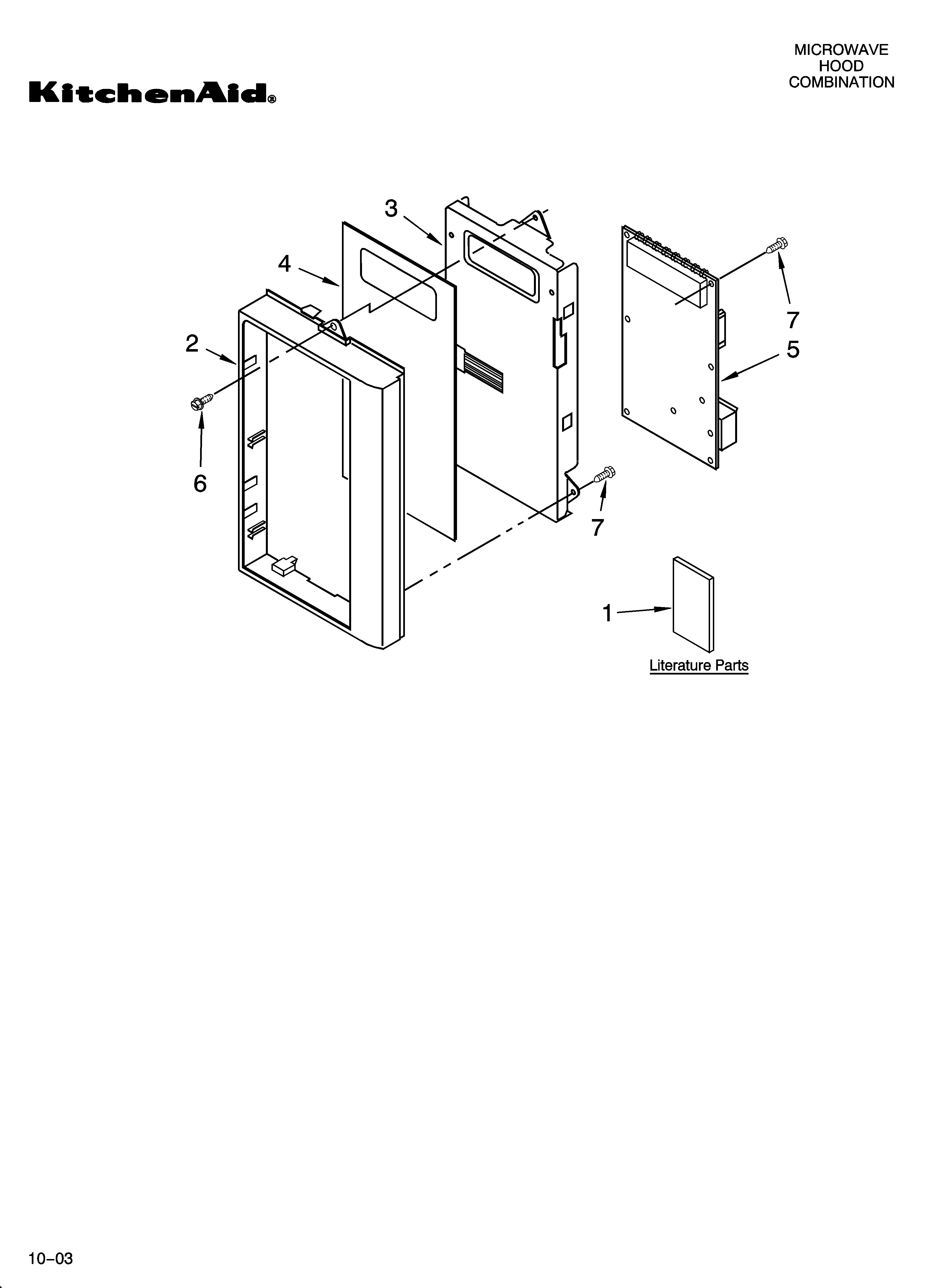 Control panel parts