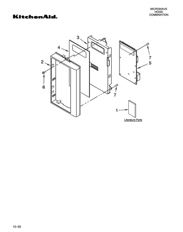 Control panel parts