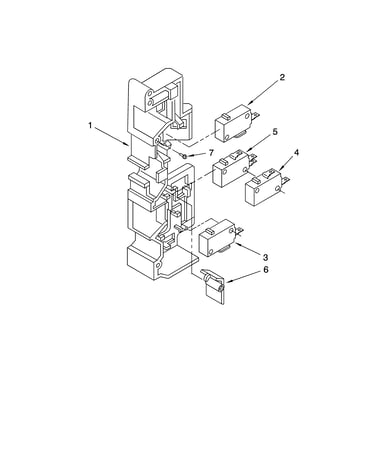 Latch board parts