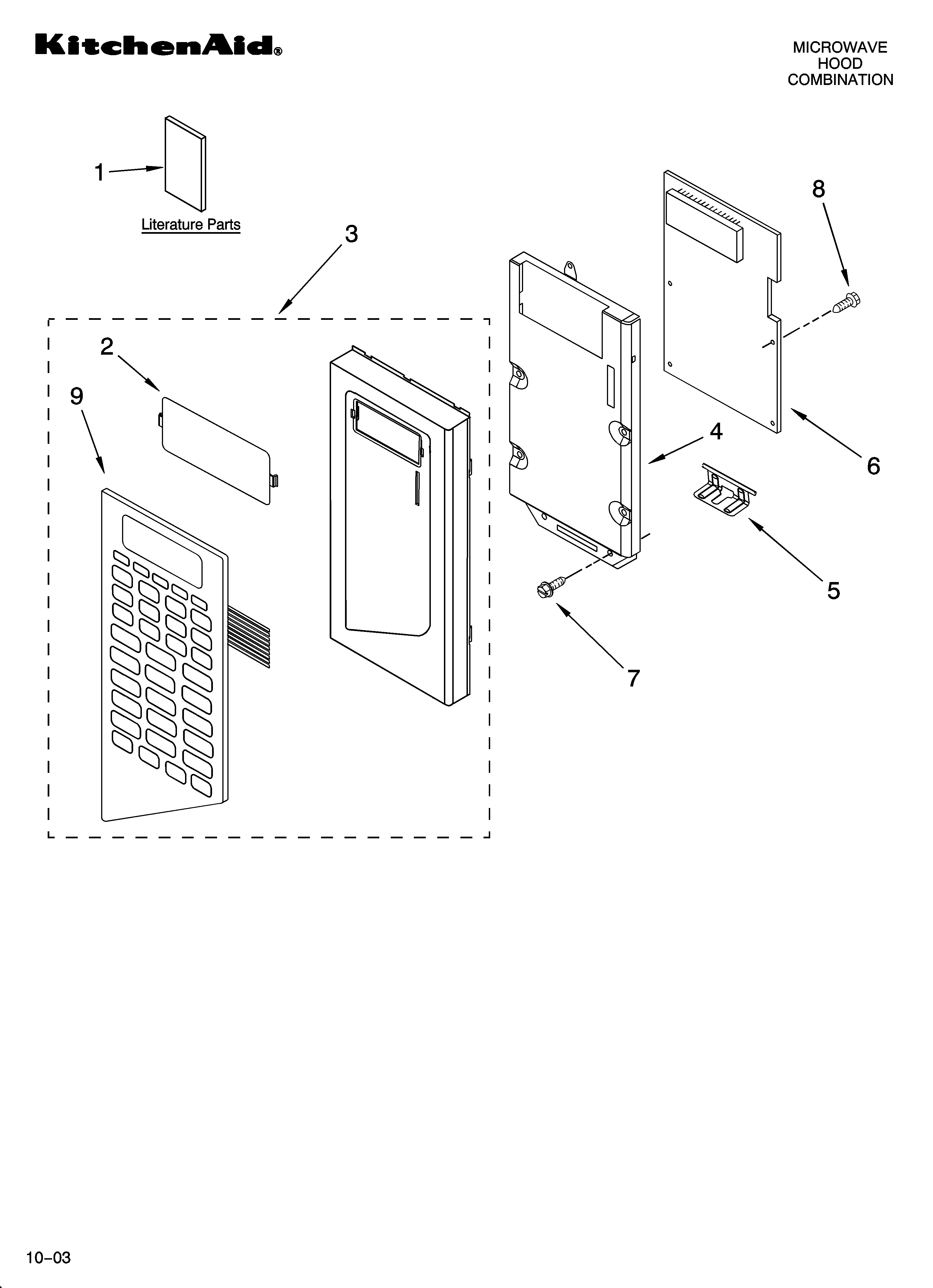 CONTROL PANEL PARTS