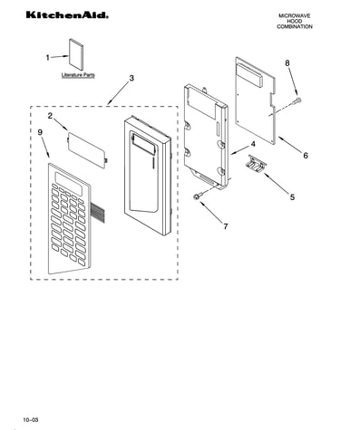 Control panel parts
