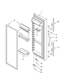 Refrigerator door parts