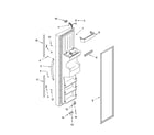 KitchenAid KSRJ22IMST10 freezer door parts diagram