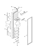Freezer door parts