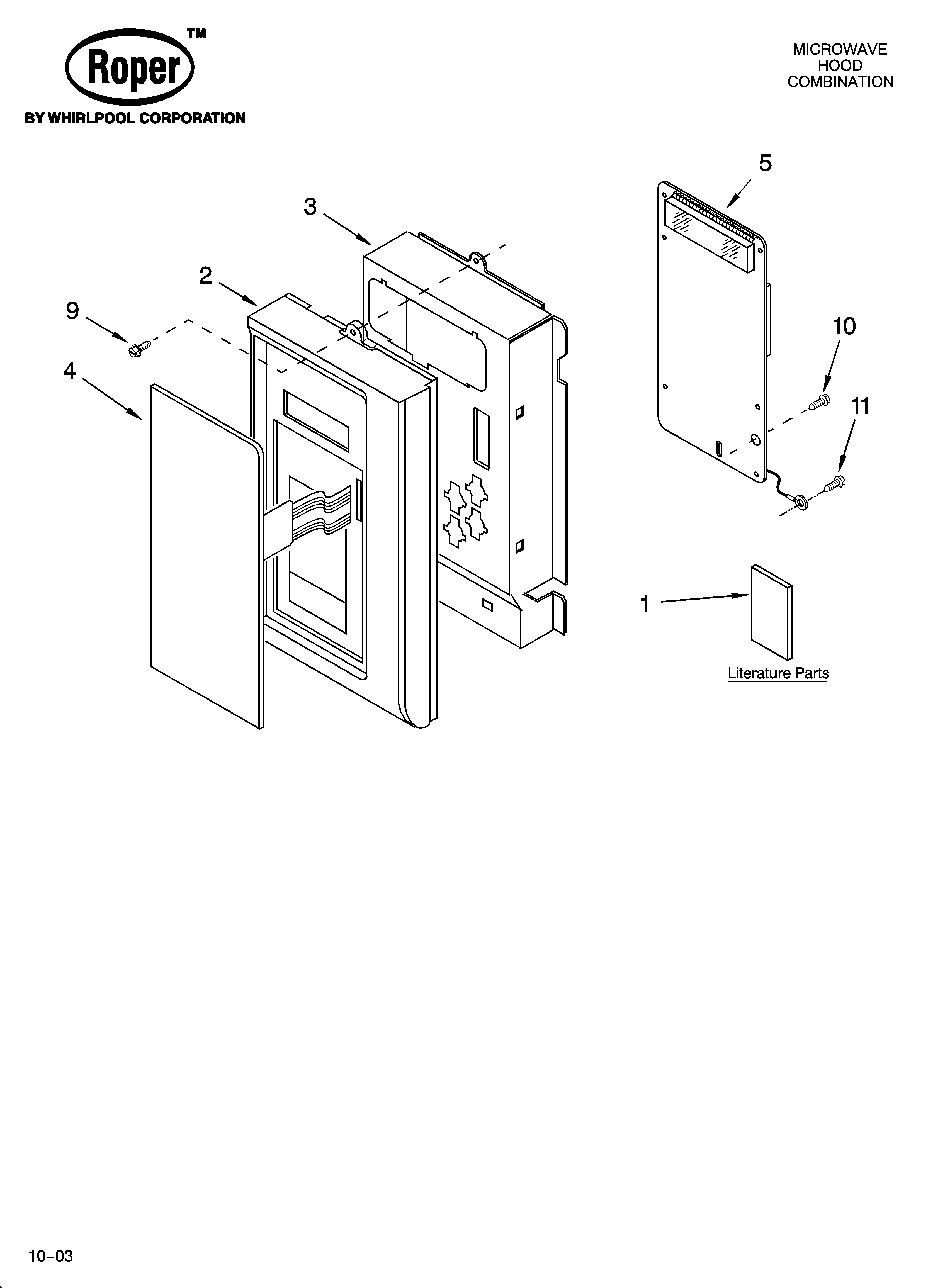 Control panel parts